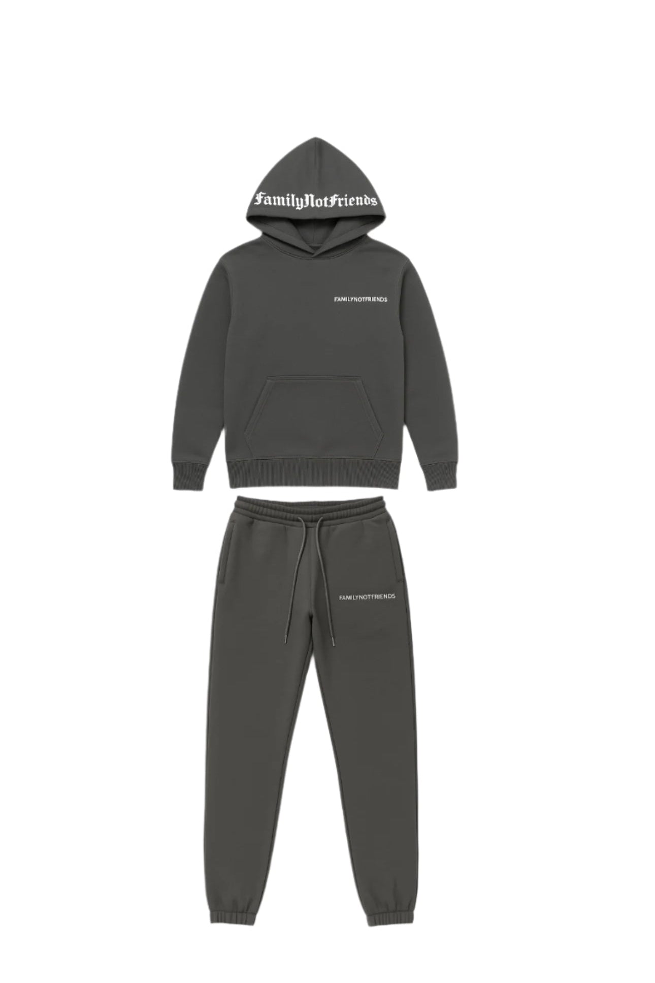 FNF Back Graphic Tracksuit - Grey Edition