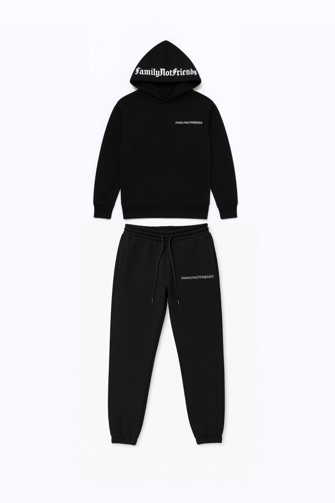 FNF Back Graphic Tracksuit - Black Edition
